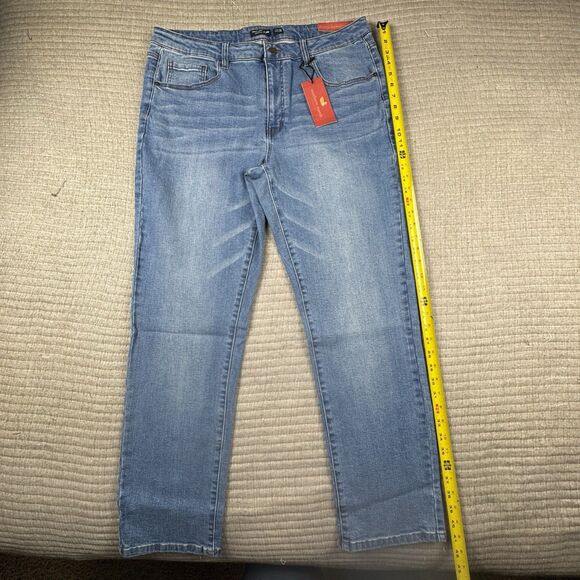 NWT Southern Marsh Greenville Stretch Denim Jeans Men 36x30 Light Blue - Picture 2 of 10